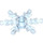 LEGO Bleu moyen transparent Ice Crystal (42409 / 53972)
