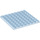LEGO Transparentes Mittelblau Platte 8 x 8 (41539 / 42534)