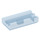 LEGO Transparent Medium Blue Tile 1 x 2 Grille (with Bottom Groove) (30244)