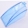 LEGO Transparent Medium Blue Windscreen 4 x 8 x 4 with Hinge (30649)