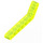 LEGO Transparent Neon Green Beam Bent 53 Degrees, 3 and 7 Holes (32271 / 42160)