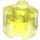 LEGO Transparant Neon Groen Steen 2 x 2 Ronde (3941 / 6143)