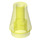 LEGO Transparent Neon Green Cone 1 x 1 without Top Groove (4589 / 6188)