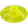 LEGO Transparent Neon Green Dish 2 x 2 (4740 / 30063)