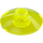 LEGO Transparent Neon Green Dish 2 x 2 (4740 / 30063)