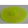 LEGO Vert néon transparent Dish 4 x 4 (Stud solide) (3960 / 30065)