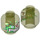 LEGO Transparentes Neongrün Dr. D. Zaster Minifigure Kopf mit Green Slime Muster (Sicherheitsbolzen) (3626 / 64270)