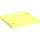 LEGO Transparentes Neongrün Scharnier Platte 4 x 4 Fahrzeug Roof (4213)