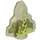 LEGO Transparentes Neongrün Moonstone mit Swamp Gas Dekoration (10178 / 10545)