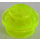 LEGO Vert néon transparent assiette 1 x 1 Rond (6141 / 30057)