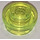 LEGO Vert Néon Transparent assiette 1 x 1 Rond (6141 / 30057)