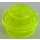 LEGO Verde neon trasparente Piastra 1 x 1 Rotondo (6141 / 30057)