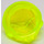 LEGO Transparant Neon Groen Ronde Bubbel Helm (30214)