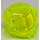 LEGO Transparant neon groen Rond Bubbel Helm (30214)