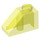 LEGO Transparent Neon Green Slope 1 x 2 (45°) (3040 / 6270)