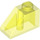 LEGO Transparentes Neongrün Steigung 1 x 2 (45°) (3040 / 6270)