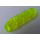 LEGO Transparent Neon Green Slope 1 x 4 Curved with Sloped Ends and Two Top Studs (40996)