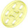 LEGO Vert néon transparent Coin Courroie Roue (4185 / 49750)