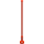 LEGO Transparentes Neonrot-Orange Antenne 1 x 8 (2569 / 47094)