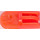 LEGO Orange rougeâtre néon transparent Bras Section avec 2 et 3 Stubs