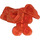 LEGO Transparant Neon Roodachtig Oranje Armor (22402)