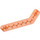 LEGO Transparent Neon Reddish Orange Beam Bent 53 Degrees, 3 and 7 Holes (32271 / 42160)