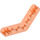 LEGO Orange rougeâtre néon transparent Faisceau Courbé 53 degrés, 4 et 4 des trous (32348 / 42165)
