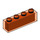 LEGO Orange rougeâtre néon transparent Brique 1 x 4 sans Tubes inférieurs (3066 / 35256)