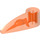 LEGO Transparentes Neonrot-Orange Klaue mit Achse Loch (Bionicle-Auge) (41669 / 48267)