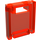 LEGO Transparent Neon Reddish Orange Container Box 2 x 2 x 2 Door with Slot (4346 / 30059)