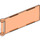 LEGO Transparant Neon Roodachtig Oranje Vlag 7 x 3 met Staaf Handvat (30292 / 72154)