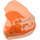 LEGO Transparant Neon Roodachtig Oranje Hero Factory Armor met Kogelgewrichtsbus Maat 3 (10498 / 90641)