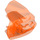 LEGO Transparent Neon Reddish Orange Hero Factory Armor with Ball Joint Socket Size 3 (10498 / 90641)