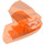 LEGO Transparent Neon Reddish Orange Hero Factory Armor with Ball Joint Socket Size 4 (14533 / 90640)