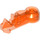 LEGO Transparent Neon Reddish Orange Light-Up Eye / Brain Stalk (53500 / 54359)