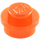 LEGO Transparent Neon Reddish Orange Plate 1 x 1 Round (6141 / 30057)