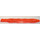 LEGO Transparent Neon Reddish Orange Plate 1 x 13 with Sword Edges (27934)