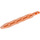 LEGO Orange rougeâtre néon transparent assiette 1 x 13 avec Épée Edges (27934)