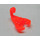 LEGO Transparant Neon Roodachtig Oranje Scorpion (28839 / 30169)