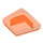 LEGO Orange rougeâtre néon transparent Pente 1 x 1 x 0.7 Pyramide (22388 / 35344)