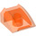 LEGO Transparant Neon Roodachtig Oranje Helling 1 x 2 x 2 Gebogen (28659 / 30602)