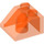 LEGO Orange rougeâtre néon transparent Pente 2 x 2 (45°) (3039 / 6227)