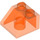 LEGO Transparent Neon Reddish Orange Slope 2 x 2 (45°) (3039 / 6227)