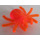 LEGO Transparent Neon Reddish Orange Spider (30238)