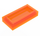 LEGO Transparent Neon Reddish Orange Tile 1 x 2 with Groove (3069 / 30070)