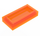 LEGO Orange rougeâtre néon transparent Tuile 1 x 2 avec rainure (3069 / 30070)