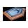LEGO Transparant Neon Roodachtig Oranje Tegel 2 x 3 Pentagonal met Hawk Holler Power Schild (22385 / 24379)