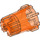 LEGO Orange rougeâtre néon transparent Tube Ø32 avec Traverser Trou (87826)