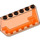 LEGO Orange rougeâtre néon transparent Pare-brise 2 x 6 x 2 (4176 / 35336)