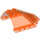 LEGO Orange rougeâtre néon transparent Pare-brise 6 x 6 x 2 (35331 / 87606)